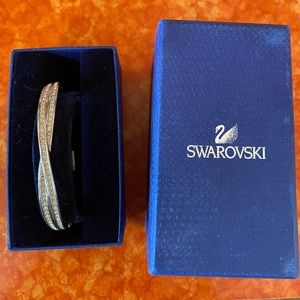 Swarovski crystal cuff bracelet